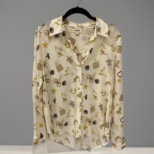 L’Agence Holly Long Sleeve Shirt